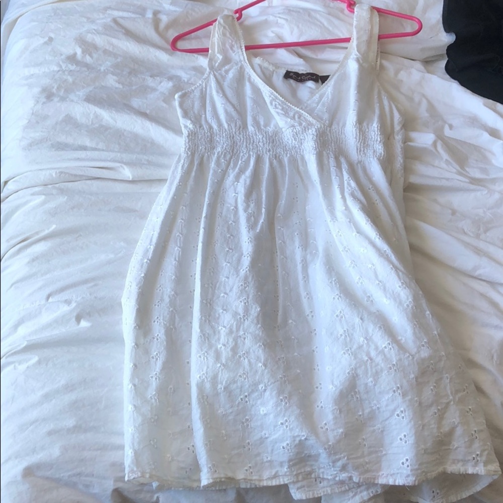 White summer dress